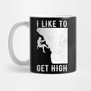 Funny Rock Climbing Mountain Indoor Bouldering Mug